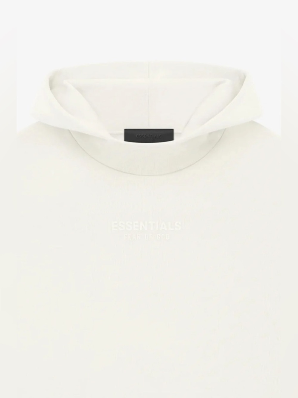 Essentials Fear of God Cloud Dancer White Hoodie - Picture 5 of 14